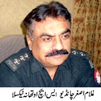 SHO Taxila Ghulam Asghar Chandio