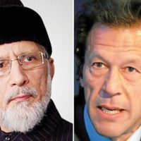 Tahir-ul-Qadri and Imran Khan