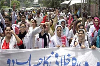 Young Doctors Protest