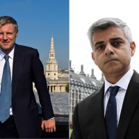 Zac Goldsmith and Sadiq Khan