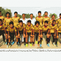 1st All Karachi S Nawab Sahah Football Tournament