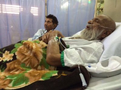 Abdul Sattar Edhi Sick