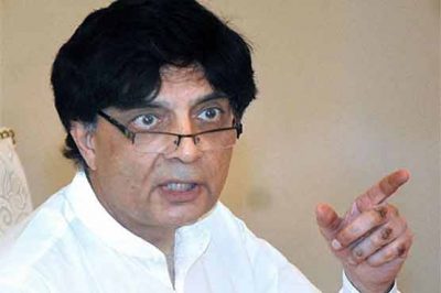 Chaudhry Nisar Ali Khan