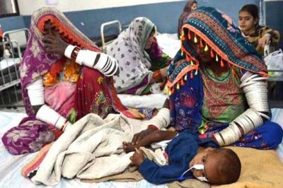 Children died in Thar