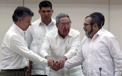 Colombian and FARC Rebels Contract