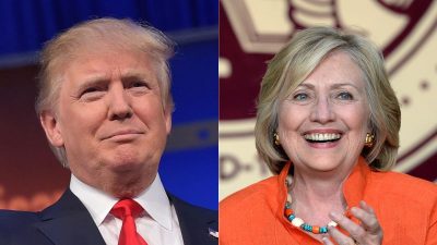 Donald Trump, Hillary Clinton