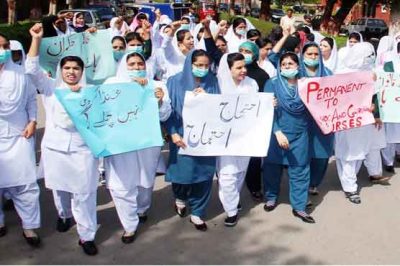 Nurses Protest