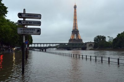 Paris rain 2016