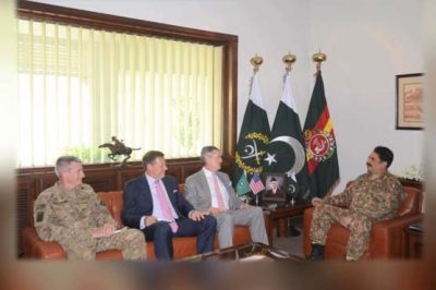 Raheel Sharif and US Delegation Met