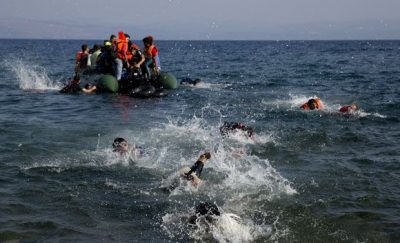 Refugee Boat Sink