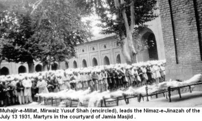 13 July 1931” Kashmiri People