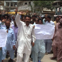 Badin NCHD PROTEST