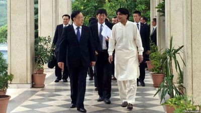 Chaudhry Nisar With Jing Hui Cheng