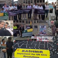 Kashmir Council EU-Candles Light Vigil