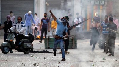 Kashmir People Protest