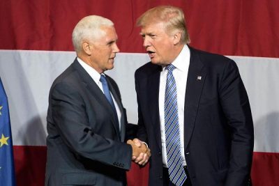 Mike Pence, Donald Trump