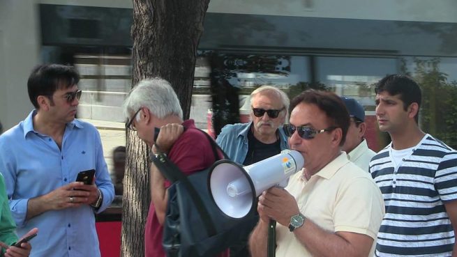 Pakistani community Vienna Kashmir Solidarity Rally