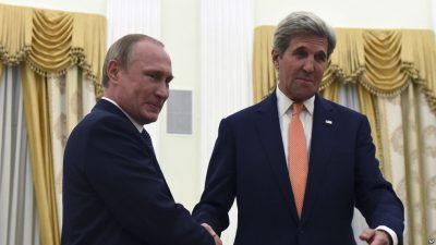 Putin and John Kerry