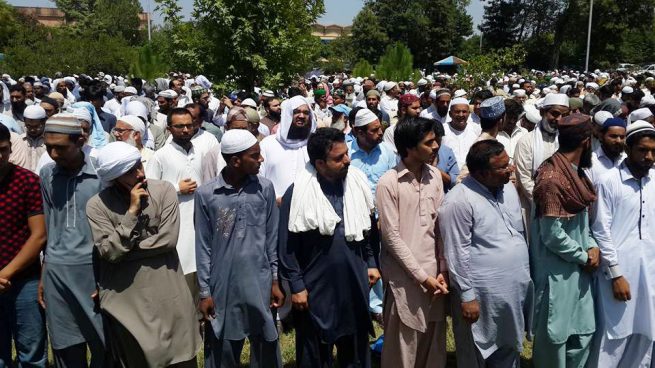 Syed Manzoor ul konain Funeral Prayer