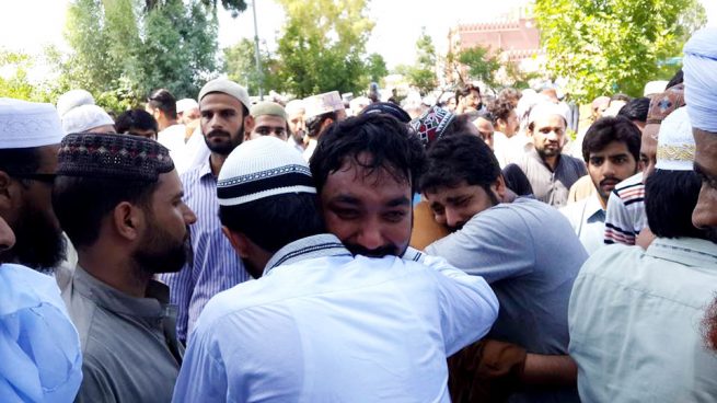 Syed Manzoor ul konain Funeral Prayer