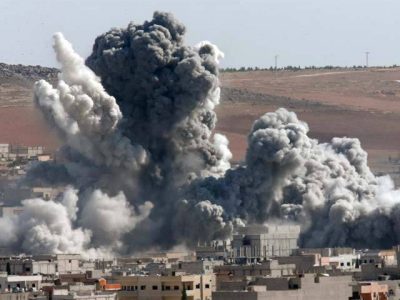 Syrian Forces Bombing