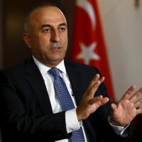 Turkish Foreign Minister Mevlut Cavusoglu