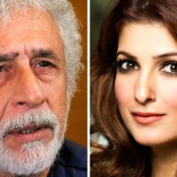 Twinkle Khanna and Naseeruddin Shah