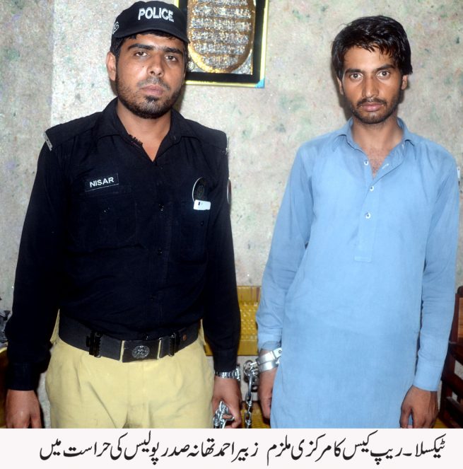 Zubair Ahmed in Police Custody