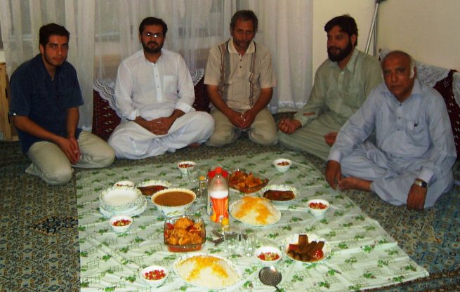 With Pir Hasnaen of Qattalpur Khanewal in Mashhad