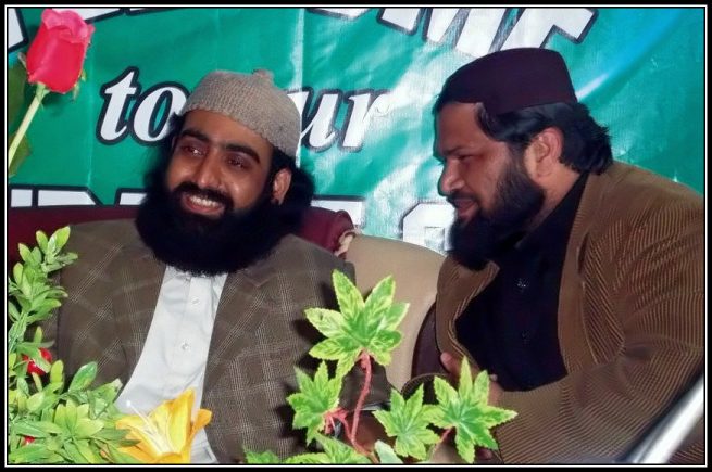 Sahibzada Ateeq Chishti with Pir Nizamuddin Jami Golra Shareef