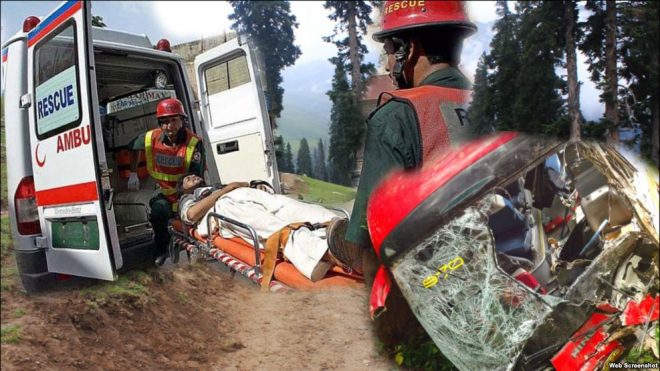 پاکستان کے زیر انتظام کشمیر میں ٹریفک حادثہ، 22 افراد ہلاک