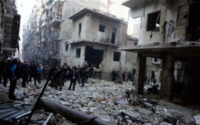 Aleppo Bombing