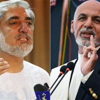 Ashraf Ghani and Abdullah Abdullah