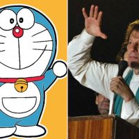 Doraemon and Imran Khan