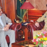 Lt. General Mukhtar Naveed and Dr.Ishrat Ul Ebad Met