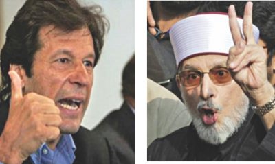 Imran Khan, Tahirul Qadri