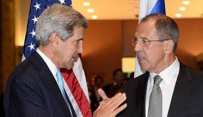 John Kerry dan Sergey Lavrov