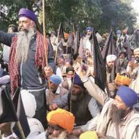 Khalistan Sikh Protest