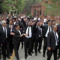 Lawyers Protest