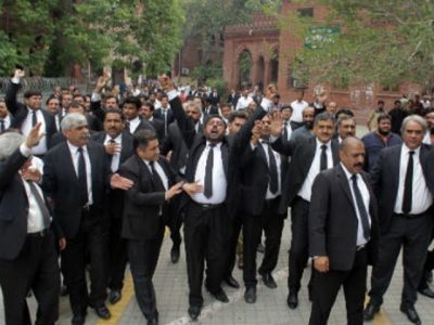 Lawyers Protest