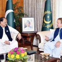 Mamnoon Hussain and Nawaz Sharif