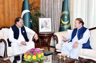 Mamnoon Hussain and Nawaz Sharif