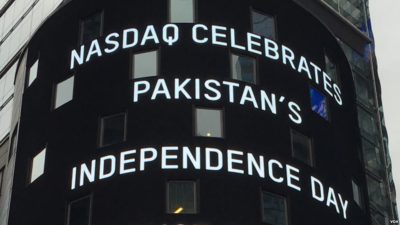 Nasdaq Celebrates Pakistani Independec Day