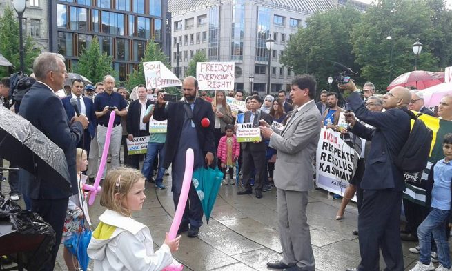 Oslo Protest for Kashmir