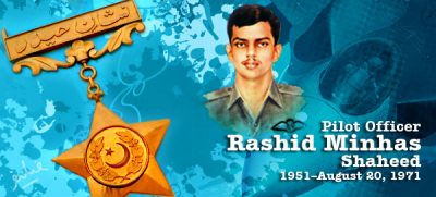 Pilot Officer Rashid Minhas Shaheed