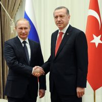 Putin and Recep Erdogan