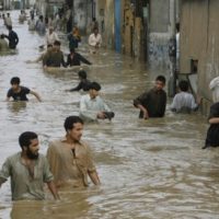 Rain Water in Karachi