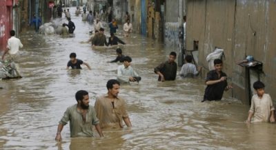 Rain Water in Karachi