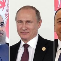 Russia, Iran, Azerbaijan,Meeting