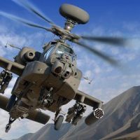 Saudi Apache Helicopter